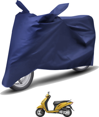 Caronix Waterproof Two Wheeler Cover for Honda(Activa i, Blue)