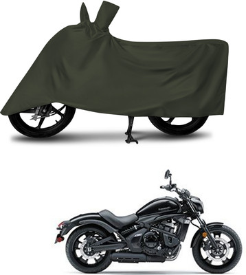 aosis Waterproof Two Wheeler Cover for Kawasaki(Vulcan S, Green)