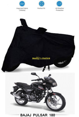 AutoRash Waterproof Two Wheeler Cover for Bajaj(Pulsar 180 DTS-i, Black)