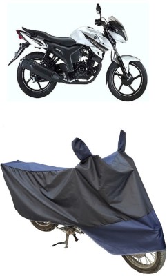 ETIOTIC Waterproof Two Wheeler Cover for Yamaha(SZ X, Blue, Black)