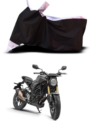 VESMEI Two Wheeler Cover for Honda(CB350RS, White)