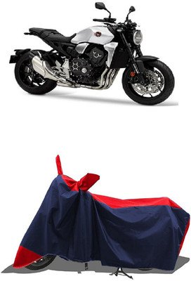 SUGASHRI Waterproof Two Wheeler Cover for Honda(CB1000R, Red, Blue)