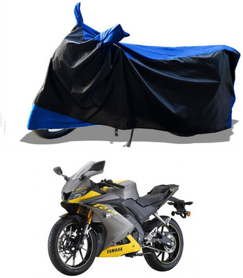 DeepShakshi AUTOMOTIVE Two Wheeler Cover for Yamaha(YZF-R15 V3 New BS6, Blue)
