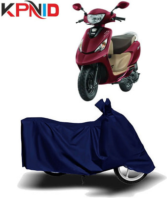 KPNID Waterproof Two Wheeler Cover for TVS(Zest, Blue)