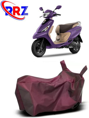 RRZ Waterproof Two Wheeler Cover for TVS(Scooty Zest 110, Maroon)