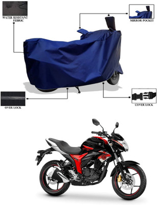 CODOKI Waterproof Two Wheeler Cover for Suzuki(Gixxer Special Edition, Blue)