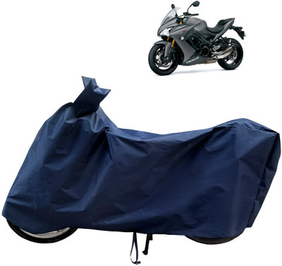 Horseyaart Waterproof Two Wheeler Cover for Suzuki(GSX S1000F, Blue)