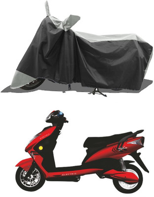 AESTRYD Two Wheeler Cover for Kinetic(Zing, Red)