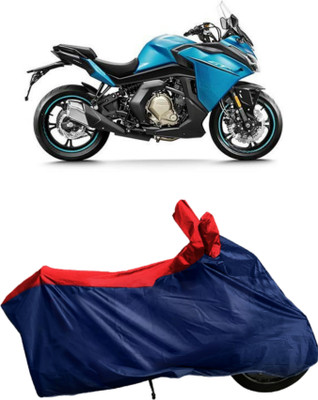 APNEK Waterproof Two Wheeler Cover for CFMoto(400GT, Blue, Red)