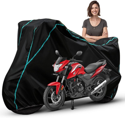 Car Styling Waterproof Two Wheeler Cover for Honda(SP125, Black, Blue, Multicolor)