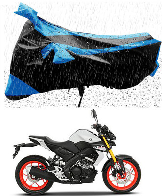 APNEK Two Wheeler Cover for Yamaha(MT-15, Blue, Black)