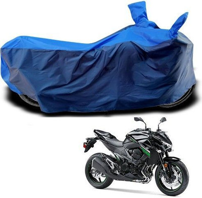 DeepShakshi AUTOMOTIVE Waterproof Two Wheeler Cover for Kawasaki(Z800, Blue)