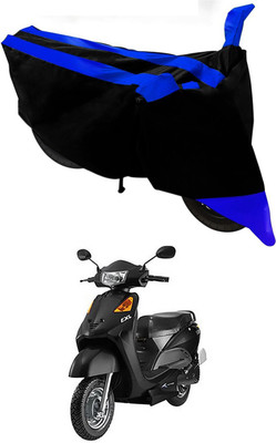 Mdstar Waterproof Two Wheeler Cover for Indus(Yo EXL, Blue, Black)