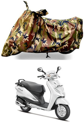 VESMEI Waterproof Two Wheeler Cover for Hero(Duet LX 110CC BS6, Multicolor)
