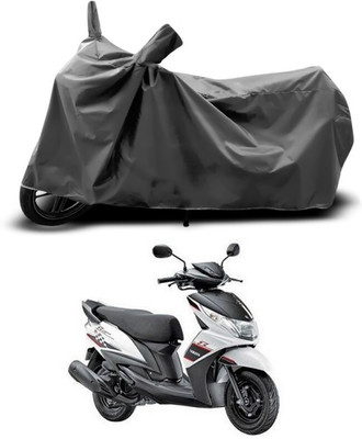 DeepShakshi AUTOMOTIVE Two Wheeler Cover for Yamaha(Ray Z, Grey)