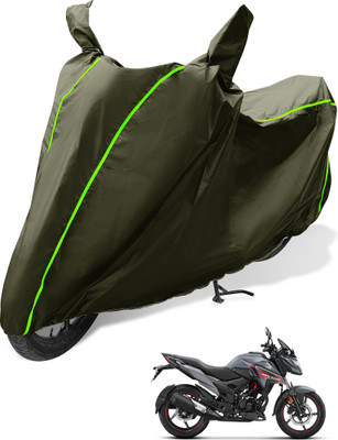 MOCKHE Waterproof Two Wheeler Cover for Honda(X-Blade, Green)
