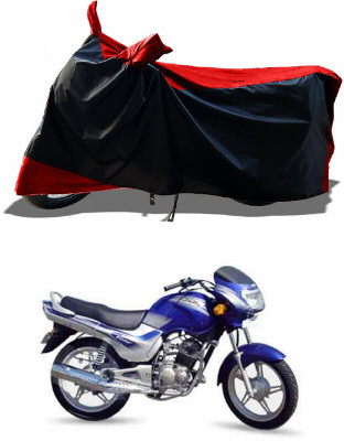 DeepShakshi AUTOMOTIVE Waterproof Two Wheeler Cover for TVS(Victor Edge, Red)