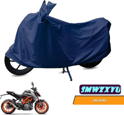 smwzxyu Waterproof Two Wheeler Cover for KTM(390 Duke, Blue)