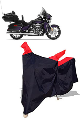 Amexride Two Wheeler Cover for Harley Davidson(CVO Limited, Black)