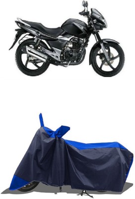 SUGASHRI Waterproof Two Wheeler Cover for Suzuki(GS 150R, Blue, Blue)