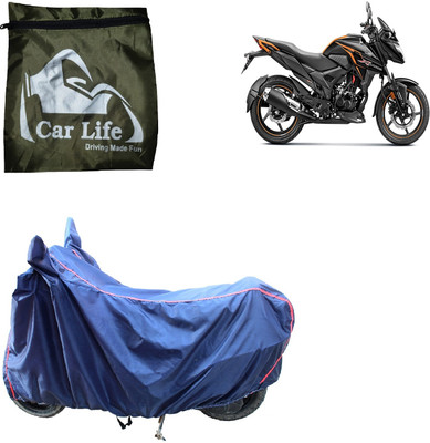 Car Life Two Wheeler Cover for Honda(X-Blade, Blue)