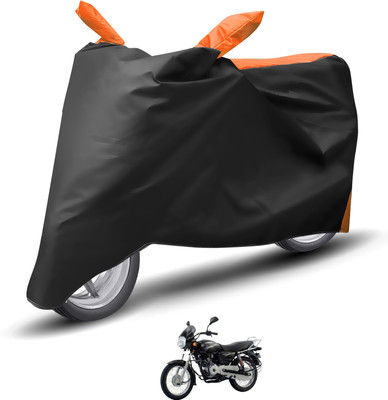 Caronix Waterproof Two Wheeler Cover for Bajaj(Boxer, Orange)
