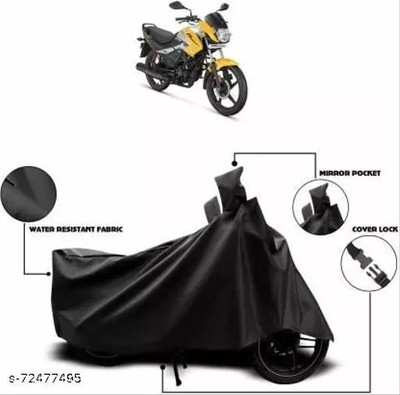 gurukul mart Waterproof Two Wheeler Cover for Yezdi(Duet LX 110CC BS6, Black)