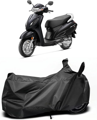 AIKOZIYA Waterproof Two Wheeler Cover for TVS(Jupiter, Black)