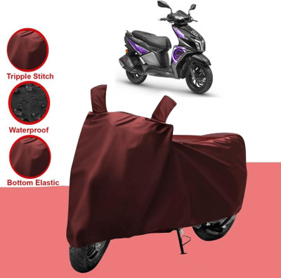 HWSXQAE Two Wheeler Cover for Universal For Bike(NTORQ, Maroon)