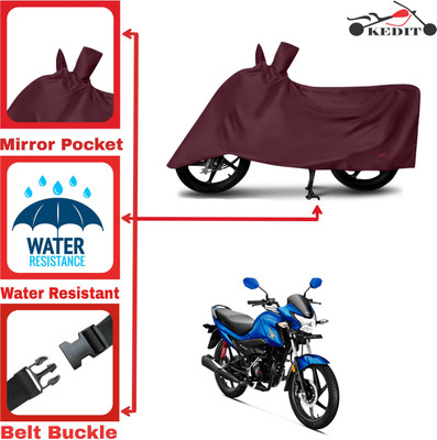 KEDIT Two Wheeler Cover for Honda(Livo, Maroon)