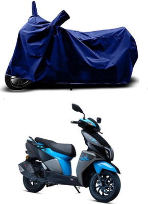 VESMEI Two Wheeler Cover for TVS(Scooty, Blue)