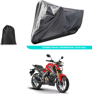 GOSHIV-car and bike accessories Two Wheeler Cover for Honda(Grey)