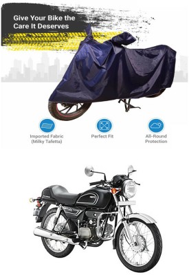 Genipap Two Wheeler Cover for Hero(Splendor Pro Classic, Blue)