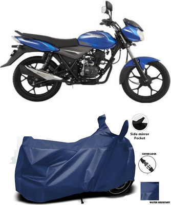 smwzxyu Waterproof Two Wheeler Cover for Bajaj(Discover, Blue)