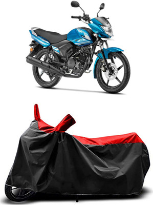 Fastak Two Wheeler Cover for Yamaha(Saluto BS6, Red)
