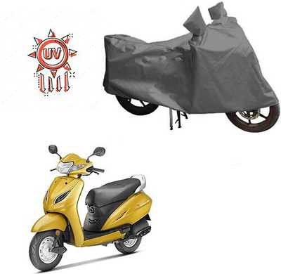 MMSSTAR Waterproof Two Wheeler Cover for Honda(Activa 5G, Grey)
