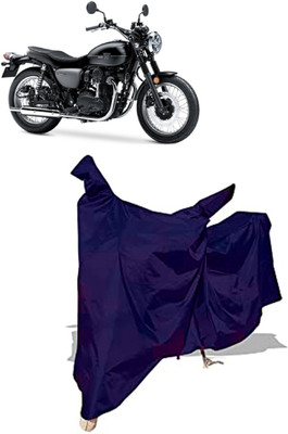 Amexride Two Wheeler Cover for Kawasaki(W800, Blue)
