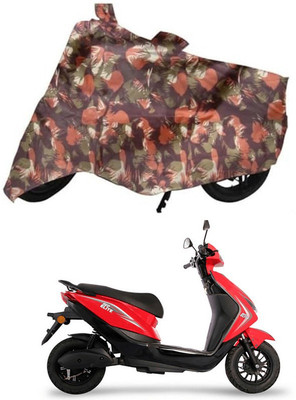 Mdstar Waterproof Two Wheeler Cover for Ampere(Reo Elite, Multicolor)