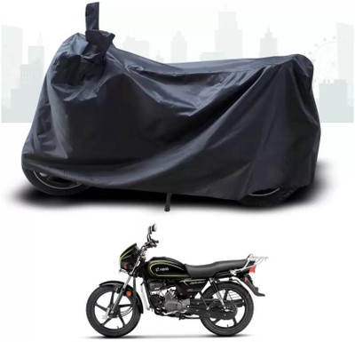 AutoRetail Two Wheeler Cover for Bajaj(Chetak, Black)