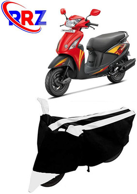 RRZ Waterproof Two Wheeler Cover for Hero(Pleasure, Black, White)