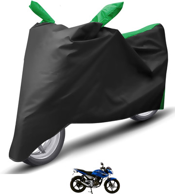 Caronix Waterproof Two Wheeler Cover for Bajaj(XCD 135, Green)