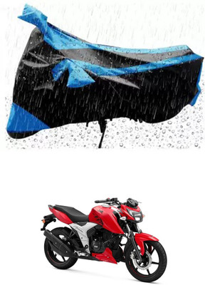 RONISH Waterproof Two Wheeler Cover for TVS(Apache RTR 160 4V, Blue)