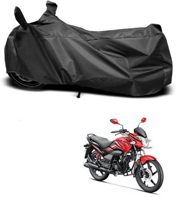 Mdstar Waterproof Two Wheeler Cover for Hero(Passion Xpro, Black)