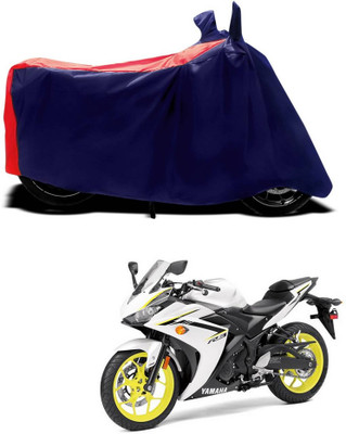 CODOKI Waterproof Two Wheeler Cover for Yamaha(YZF R3, Red)
