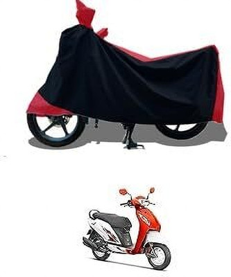 KEDIT Two Wheeler Cover for Honda(Activa i, Red)