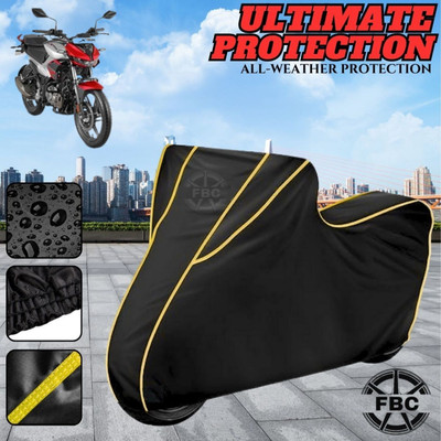 AUTOCAD Waterproof Two Wheeler Cover for Hero(Xtreme, Black)