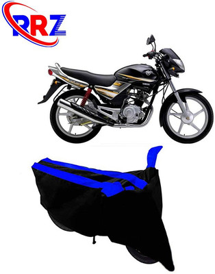 RRZ Waterproof Two Wheeler Cover for Yamaha(Libero, Black, Blue)