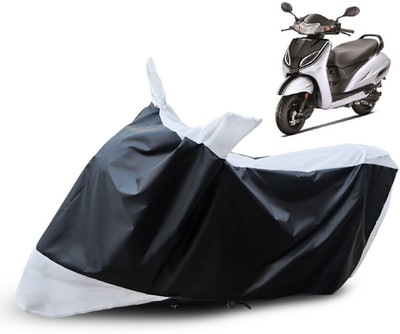HEMSKAR Waterproof Two Wheeler Cover for Honda(Activa 6G, White)