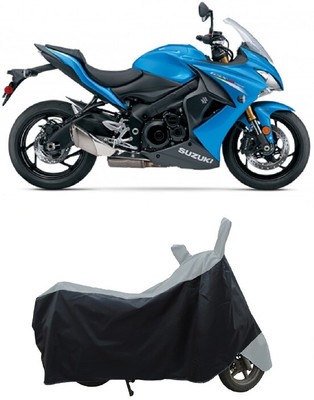 Coxtor Waterproof Two Wheeler Cover for Suzuki(GSX S1000F, Grey)