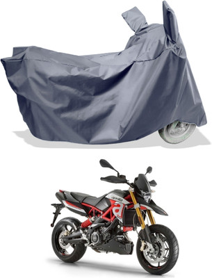 Amexride Two Wheeler Cover for Aprilia(Dorsoduro 900, Grey)